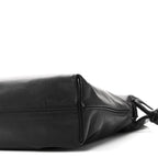 Calfskin Flamenco Knot Bag Black