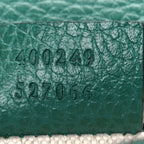 Dollar Calfskin Crystal Small Dionysus Shoulder Bag Emerald