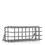 Brass Calfskin Grocery By Chanel Minaudiere Shopping Basket Silver