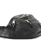 Guccissima Web Belt Bag Black