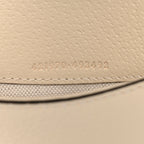Textured Calfskin Crystal Mini Dionysus Shoulder Bag Mystic White