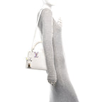 LV X TM Taurillon BB Capucines Blanc