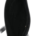 Guccissima Suede Crossbody Bag Black