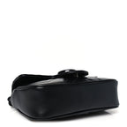 Calfskin Matelasse Monochrome GG Marmont Chain Belt Bag Black