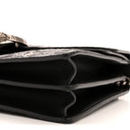 GG Supreme Monogram Arabesque Medium Dionysus Shoulder Bag Black
