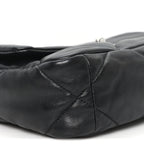 Lambskin Quilted Medium Chanel 19 Flap Black