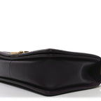 Lambskin Quilted New Medium Boy Flap Dark Purple