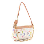 LV X TM Monogram Multicolor Pochette Accessories White