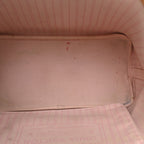 Damier Azur Neo Neverfull MM Rose Ballerine