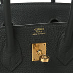 Togo Birkin 25 Vert Fonce