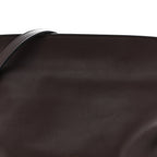 Calfskin Mini Flamenco Knot Clutch Chocolate
