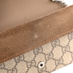 GG Supreme Monogram Super Mini Dionysus Shoulder Bag Taupe