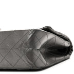 Metallic Aged Calfskin Quilted 2.55 Reissue 226 Flap Dark Grey