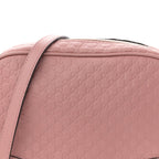 Soft Microguccissima Mini Bree Messenger Bag Soft Pink
