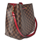 Damier Ebene Neonoe MM  Cherry Berry