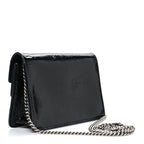Crinkled Patent Mini Dionysus Shoulder Bag Black
