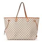 Damier Azur Neo Neverfull GM Rose Ballerine