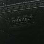 Shiny Calfskin Quilted Chanel 22 Black