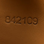 Calfskin Wedge Riding Boots 38 Black