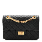 Calfskin Quilted 2.55 Reissue Mini Flap Black