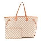 Damier Azur Neo Neverfull GM Rose Ballerine