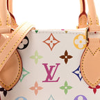 LV X TM Monogram Multicolor Onthego PM White