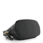 Microguccissima Mini Dome Bag Black