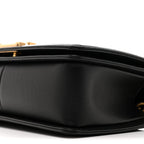 Caviar Quilted Medium Boy Flap Black