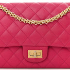 Caviar Quilted 2.55 Reissue 225 Flap Fuchsia