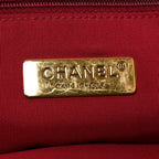 Lambskin Quilted Maxi Chanel 19 Flap Black
