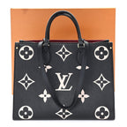 Empreinte Monogram Giant Onthego MM Black Beige
