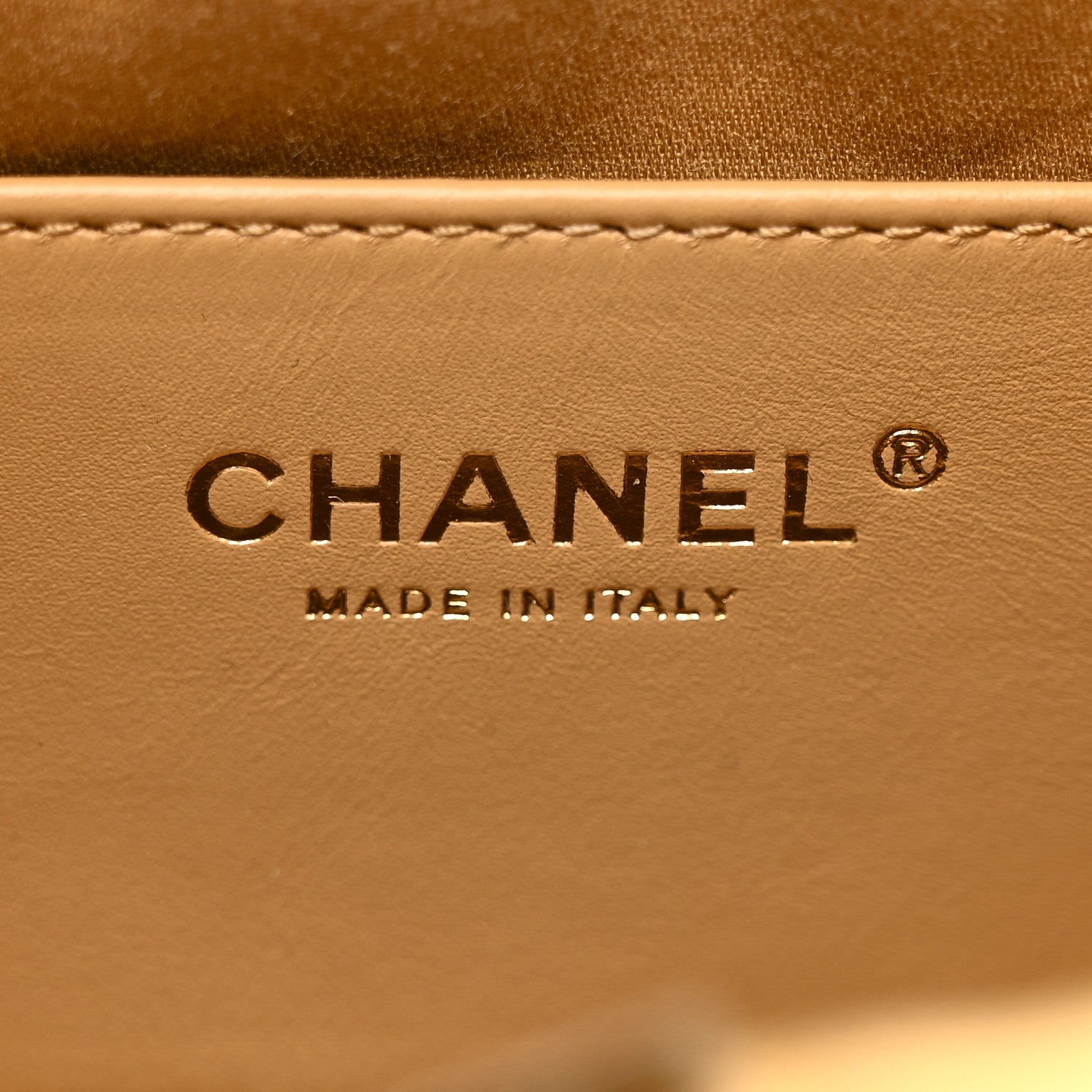 Suede Quilted Mini Chanel 25 Handbag Beige