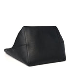 Grained Calfskin Park Tote Three Black