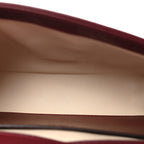 Calfskin Matelasse Small GG Marmont Shoulder Bag  Rosso Ancora