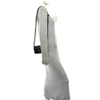 Calfskin Matelasse Monochrome GG Marmont Chain Belt Bag Black