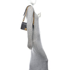 Caviar Quilted Small Boy Flap Dark Grey