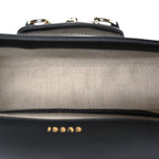 GG Supreme Monogram Horsebit 1955 Soft Small Shoulder Bag Beige Black