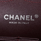 Lambskin Quilted Jumbo Double Flap Black