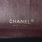 Caviar Quilted Maxi Double Flap Black