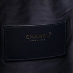 Caviar Quilted Medium Chanel 25 Handbag Dark Navy
