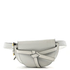 Calfskin Mini Gate Belt Bag Kaolin