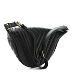 Calfskin Quilted New Wave Bumbag Black
