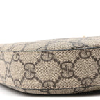 GG Supreme Monogram Snakeskin Small Jackie 1961 Hobo Beige Ebony