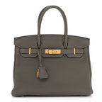 Togo Birkin 30 Gris Meyer