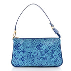 Cosmic Blossom Pochette Accessories Blue