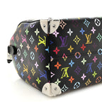 LV X TM Monogram Multicolor Speedy Soft 30 Black