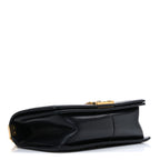 Lambskin Quilted Medium Boy Flap Black