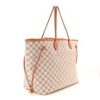 Damier Azur Neo Neverfull GM Rose Ballerine