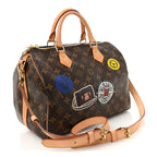 Monogram Patches Speedy Bandouliere 30