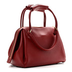 Supple Calfskin Medium Madrid Bag Dark Burgundy